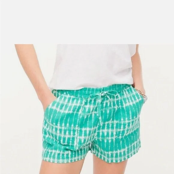 NWT J CREW SEASIDE LINEN BLEND SHORTS - Picture 7 of 7